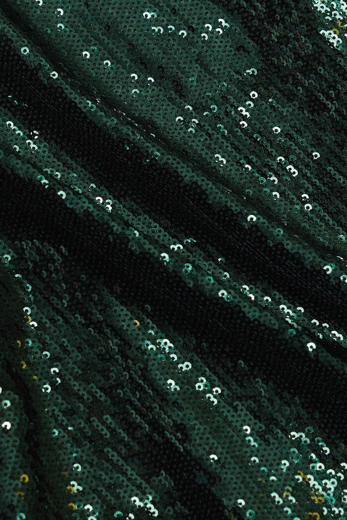 Paljettikoristeinen toppi, EMERALD GREEN, detail image number 5