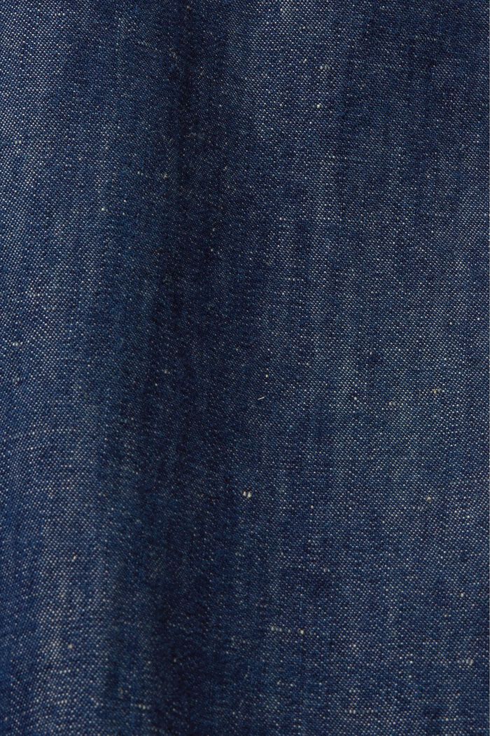 Farkkutyylinen lyhythihainen paita, BLUE BLACK, detail image number 7