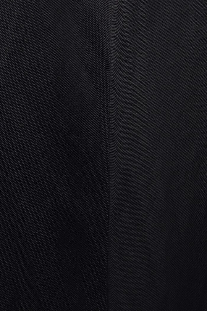 T-paita sekoitemateriaalia, sisältää LENZING™ ECOVEROa™, BLACK, detail image number 6