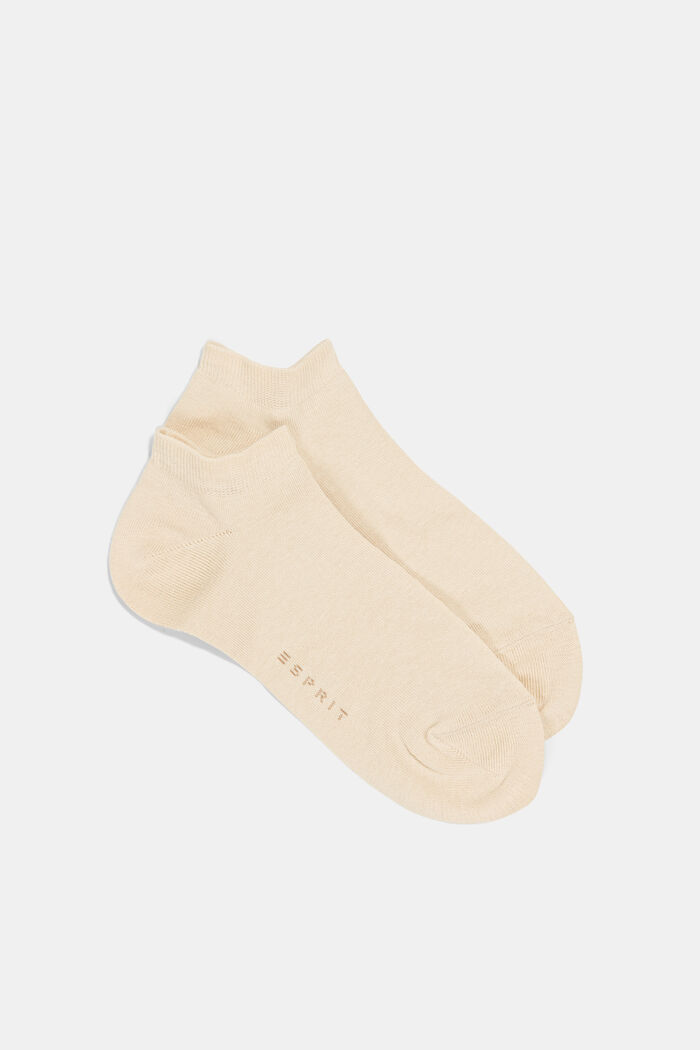Luomupuuvillasta valmistetut sukat, 2 parin pakkaus, CREAM, detail image number 0