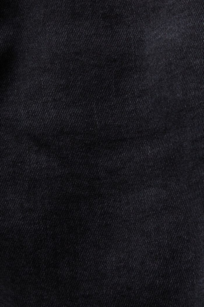 Keskikorkeat slim-farkut, BLACK RINSE, detail image number 6