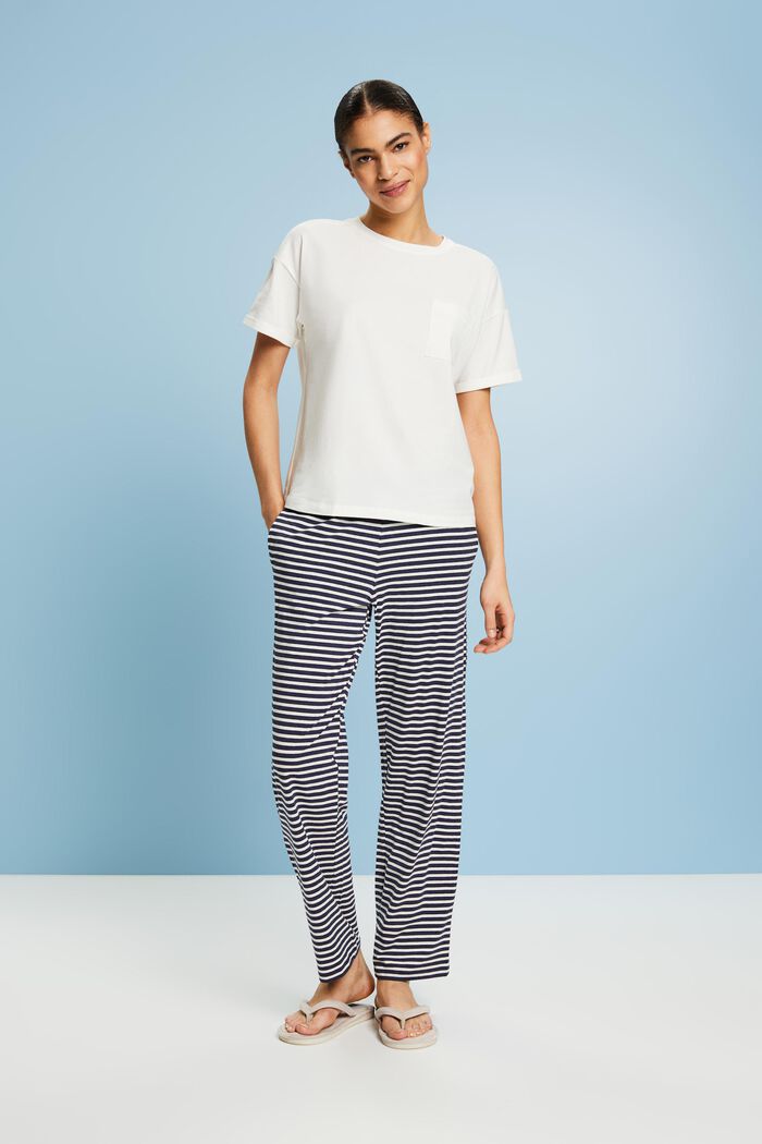 Pyjama-t-paita, OFF WHITE, detail image number 3