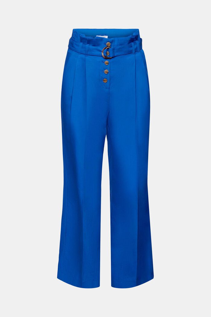 Mix & Match vajaapituiset culottehousut, BRIGHT BLUE, detail image number 7