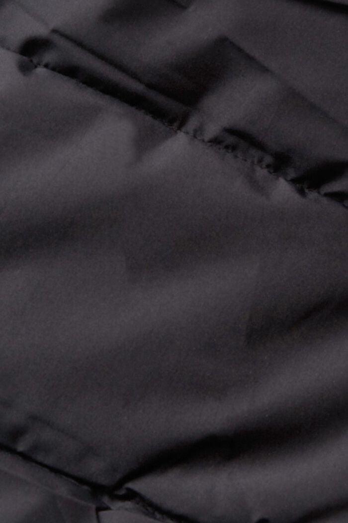 Tikkitakki joustinneulesomisteilla, BLACK, detail image number 4