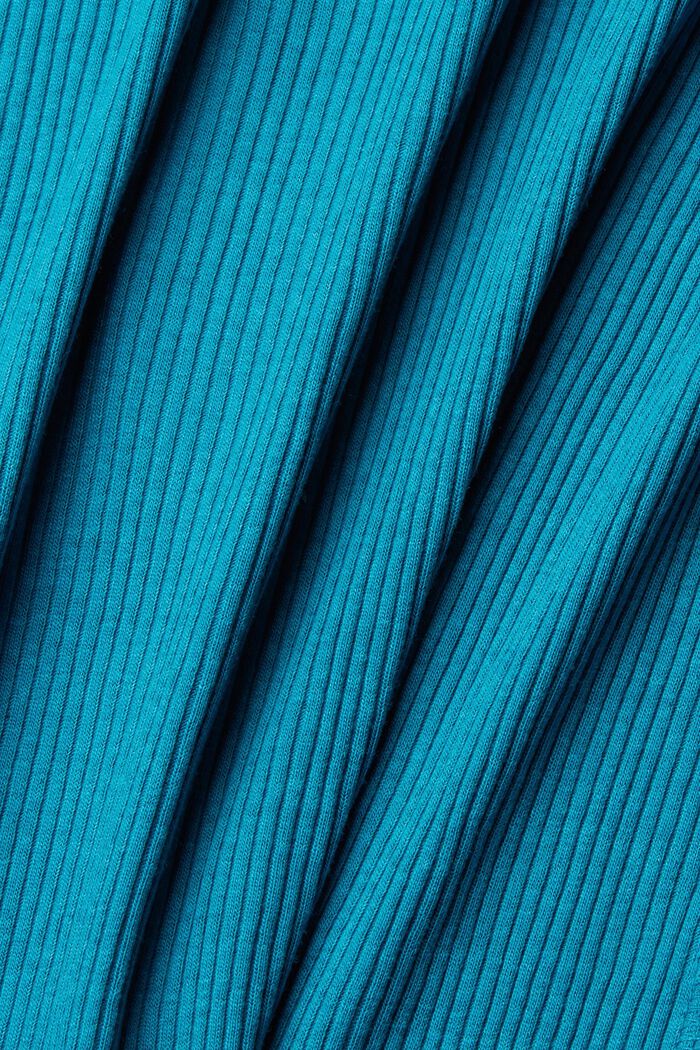 Pitkähihainen henleypaita, TEAL BLUE, detail image number 5