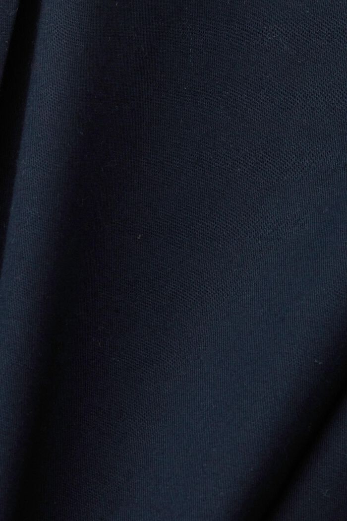Korkeavyötäröiset slim fit -housut, NAVY, detail image number 5