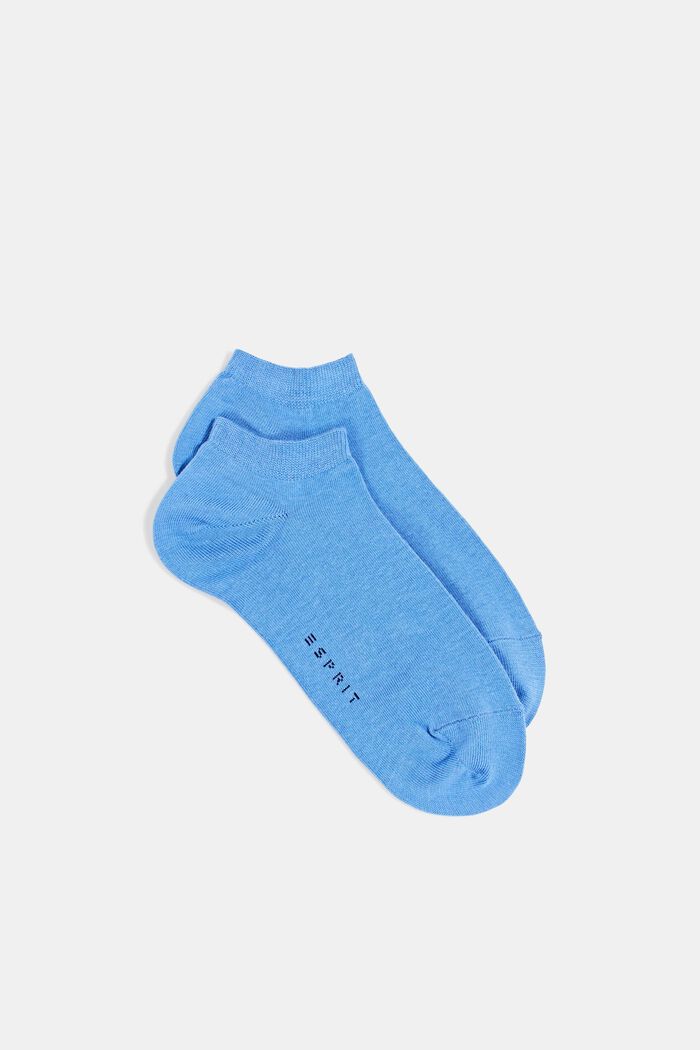 Luomupuuvillasta valmistetut sukat, 2 parin pakkaus, CORNFLOWER BLUE, detail image number 0