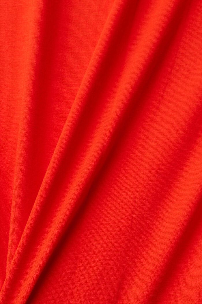 Printti-t-paita, LENZING™ ECOVERO™, RED, detail image number 1