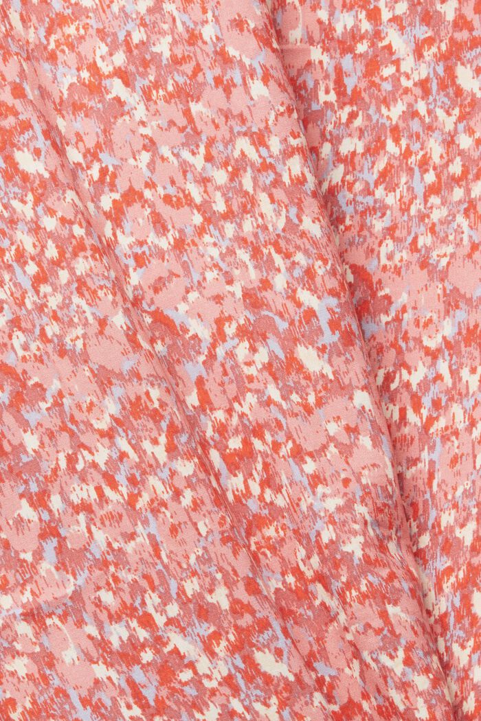 Pilkkukuvioitu pyjama, LENZING™ ECOVERO™, TERRACOTTA, detail image number 4