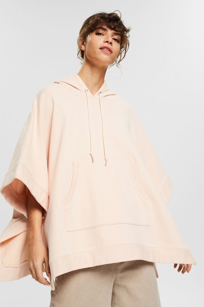 Hupullinen collegeponcho, NUDE, detail image number 4