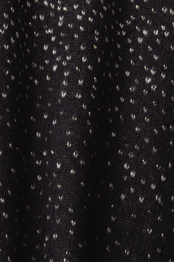 Neulepusero täpläkuviolla, BLACK, detail image number 7