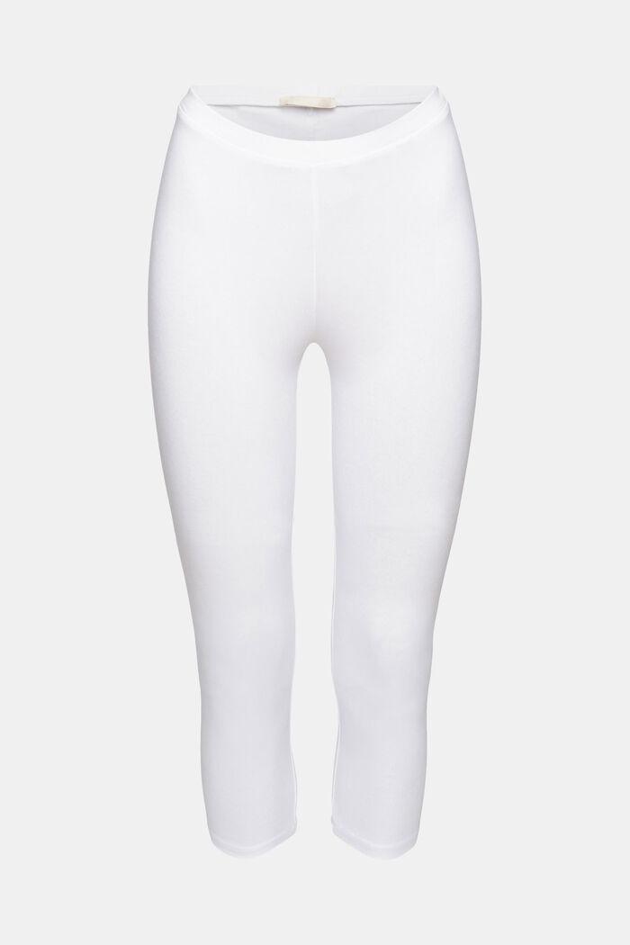 Vajaapituiset leggingsit, WHITE, detail image number 6