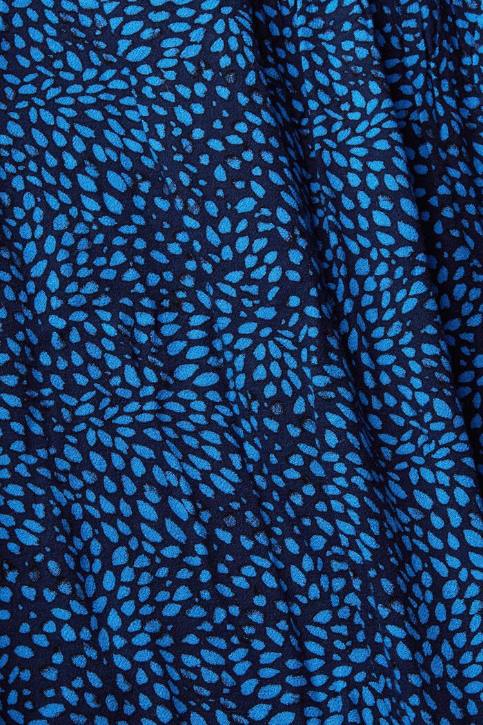 Kuviollinen pusero, LENZING™ ECOVEROA™, NAVY, detail image number 1