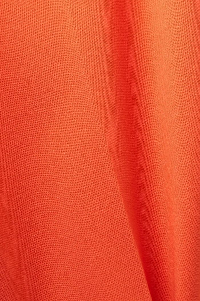 Korkeavyötäröiset housut vyöllä, ORANGE RED, detail image number 5