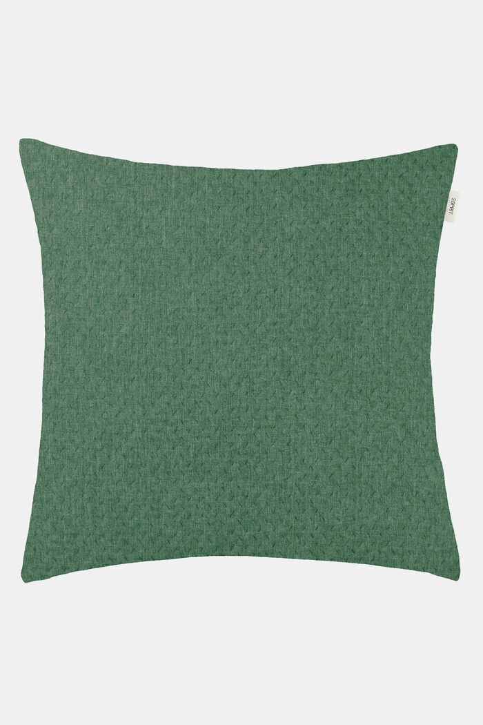 Pintakuvioitu tyynynpäällinen, DARK GREEN, detail image number 0