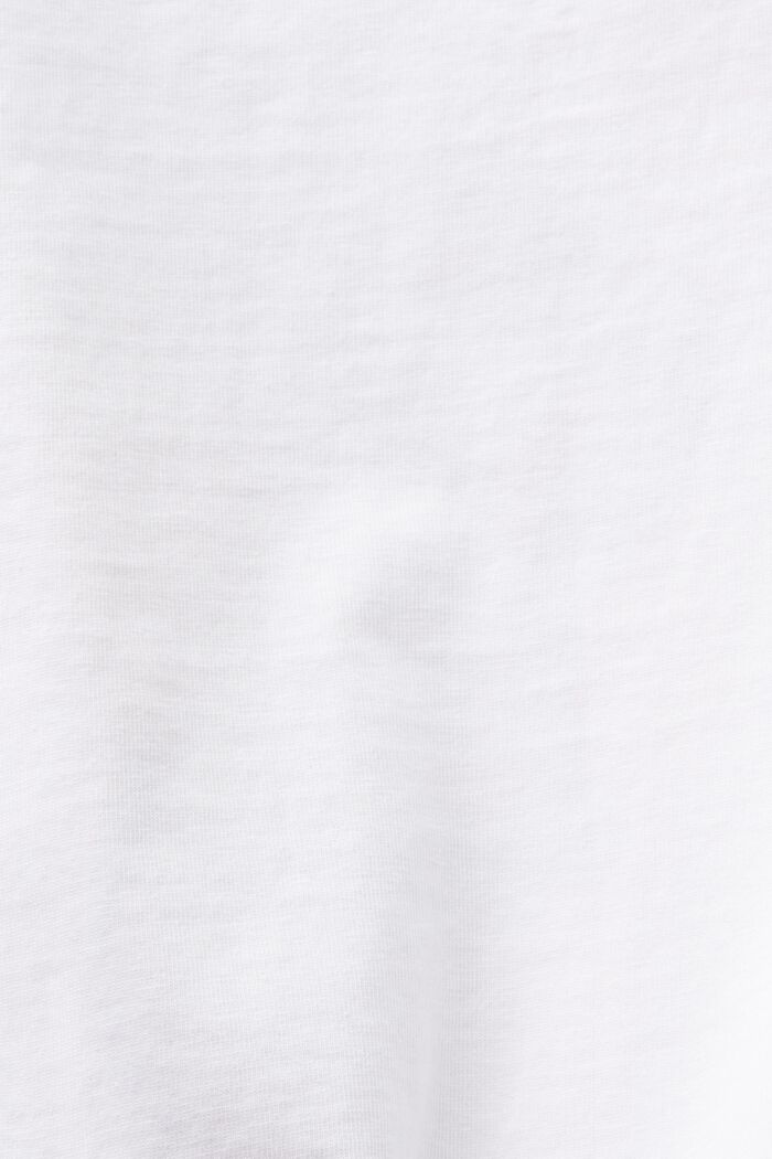 T-paita etupainatuksella jerseytä, WHITE, detail image number 4