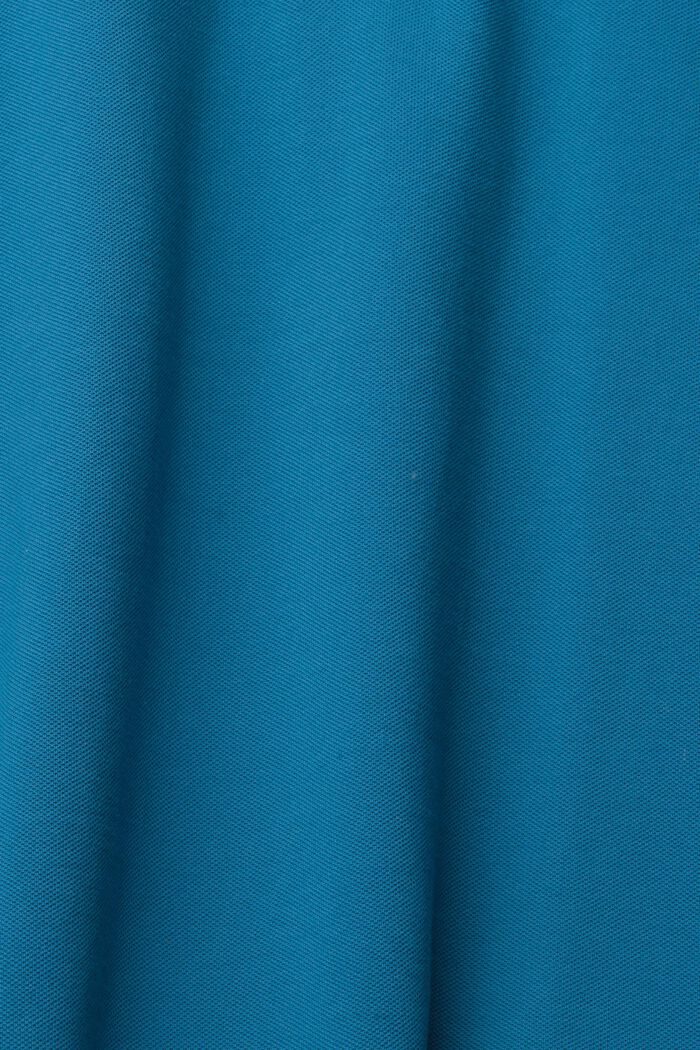 Pikeepaita puuvillaa, PETROL BLUE, detail image number 1