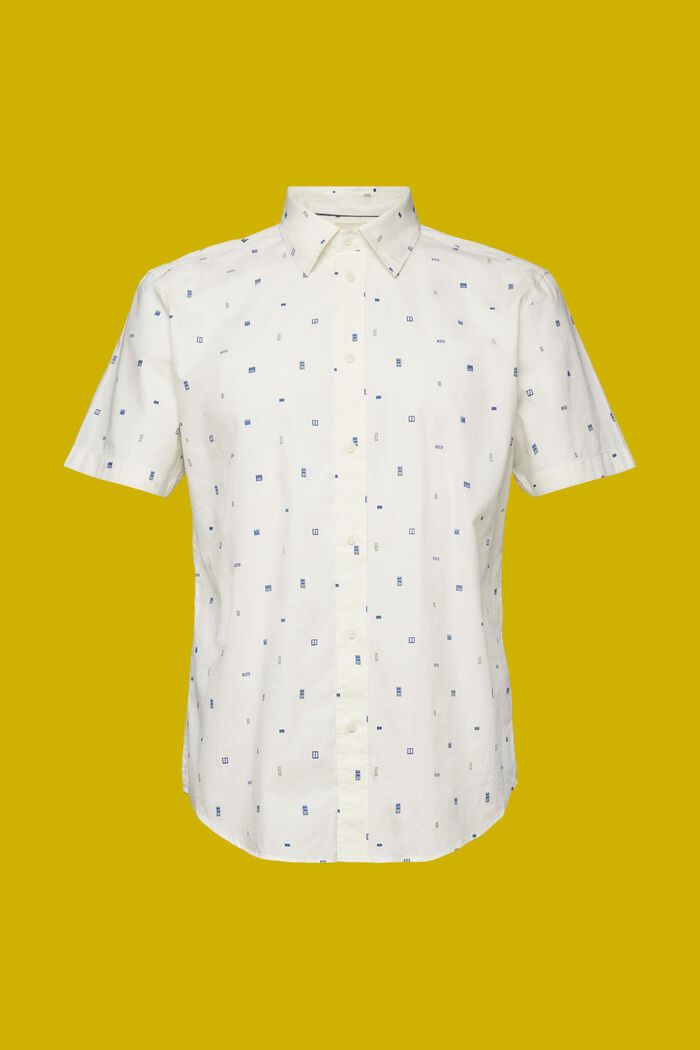 Kuvioitu, lyhythihainen paita, 100 % puuvillaa, ICE, detail image number 6