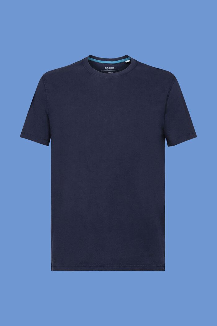 Lankavärjätty jersey-t-paita, 100 % puuvillaa, NAVY, detail image number 6