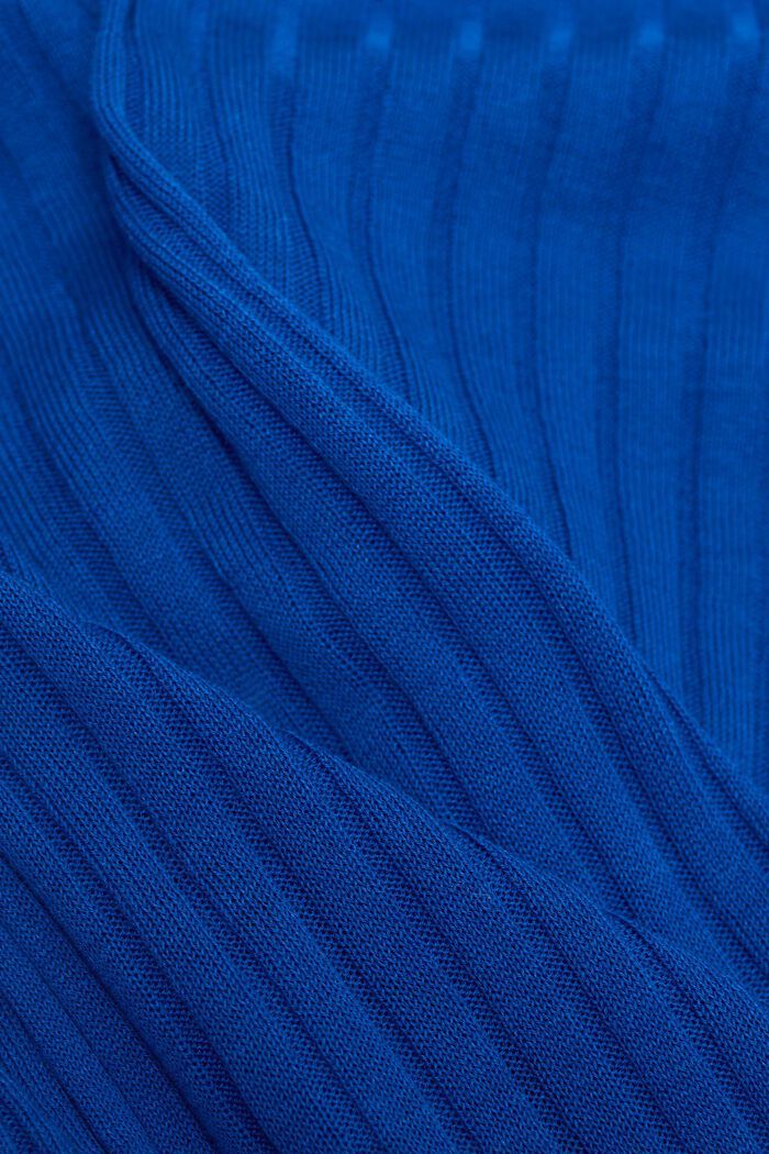 Neulepaita napillisella etuosalla, BRIGHT BLUE, detail image number 5
