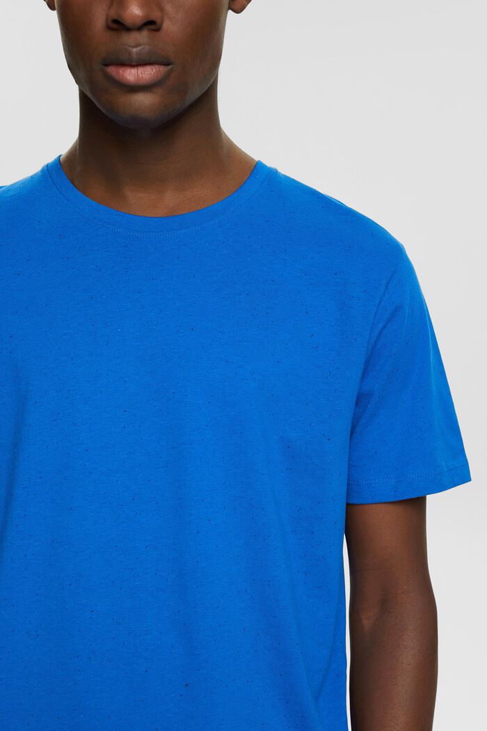 Täplikäs t-paita jerseytä, BLUE, detail image number 2