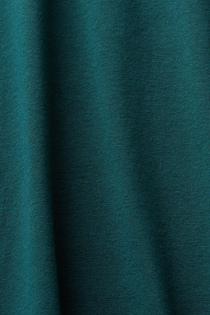 Aaltoreunainen, pitkähihainen paita, EMERALD GREEN, detail image number 5