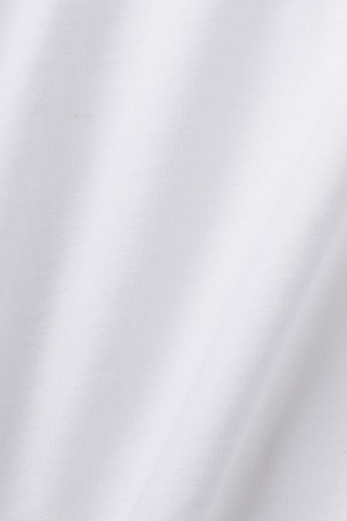 T-paita rintapainatuksella, 100 % puuvillaa, WHITE, detail image number 5