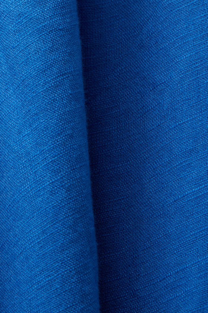 Midihame pellava-puuvillasekoitetta, BRIGHT BLUE, detail image number 4