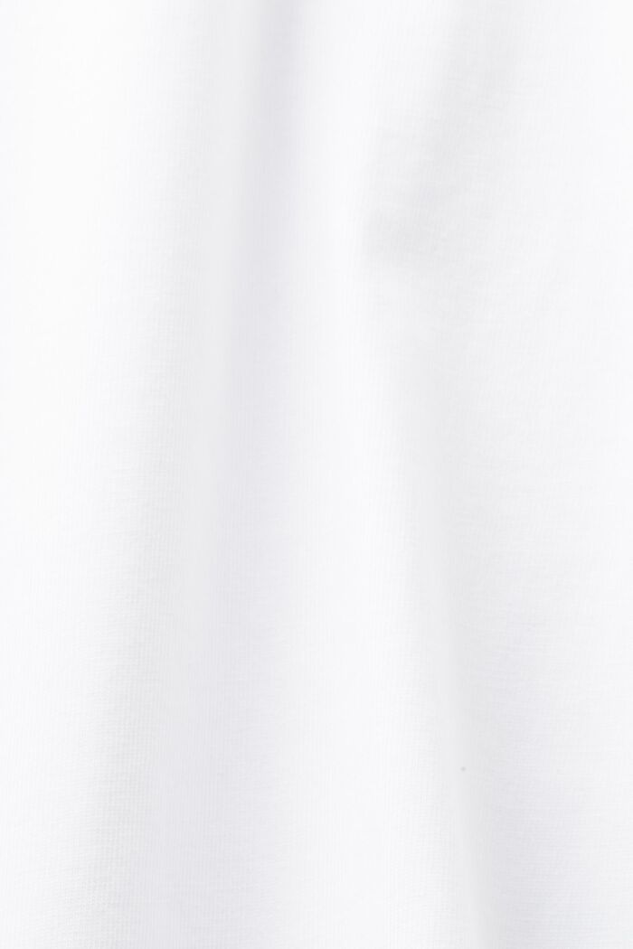 Lyhythihainen, logollinen T-paita, WHITE, detail image number 5