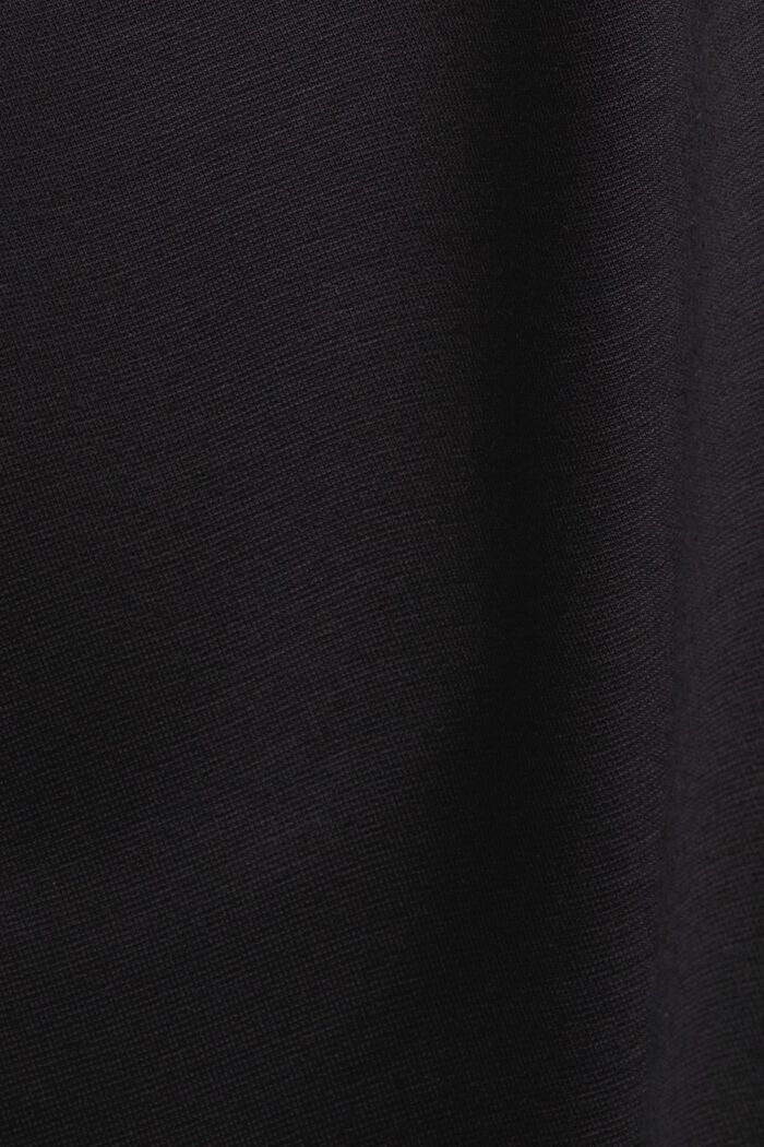 Punto jersey -mekko, BLACK, detail image number 6