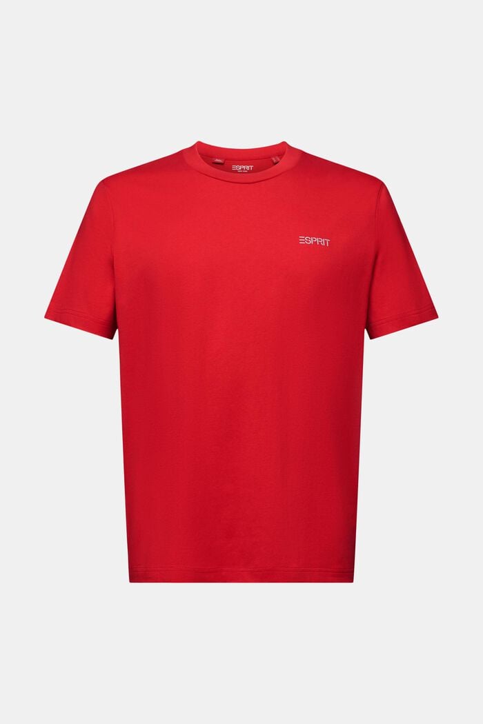 Logollinen unisex-t-paita, DARK RED, detail image number 7