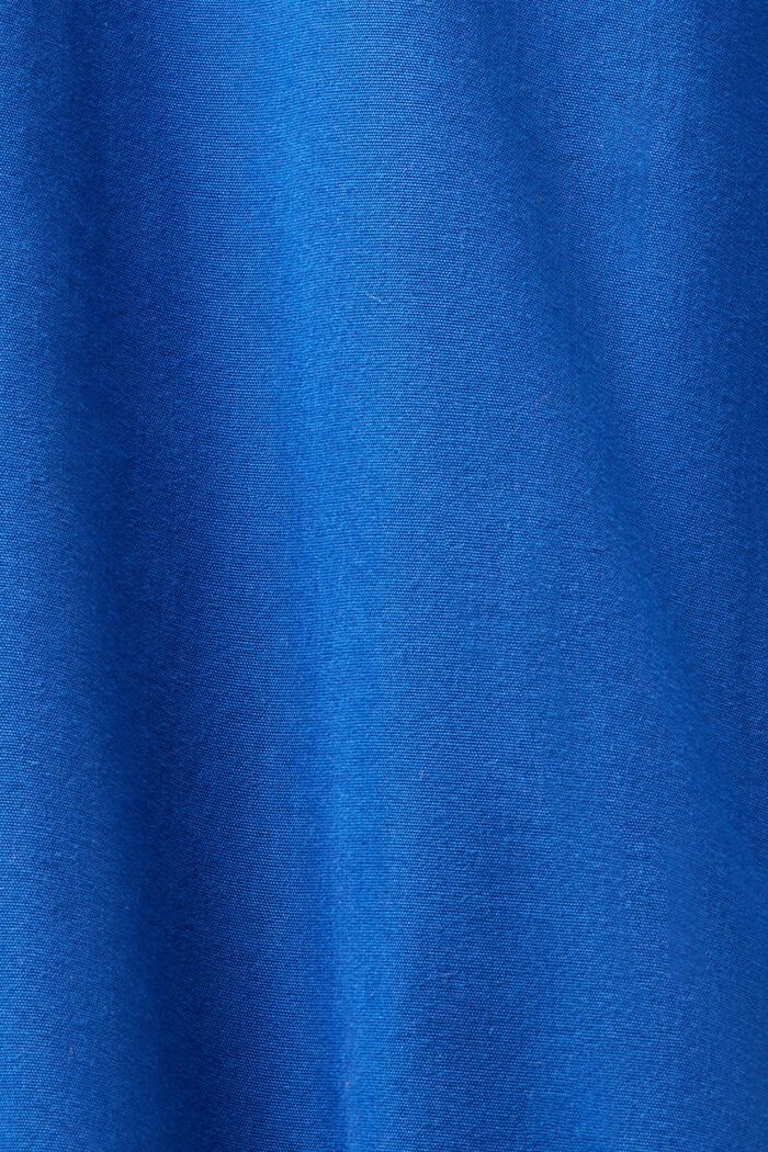 Paita puuvillapopliinia, BRIGHT BLUE, detail image number 5