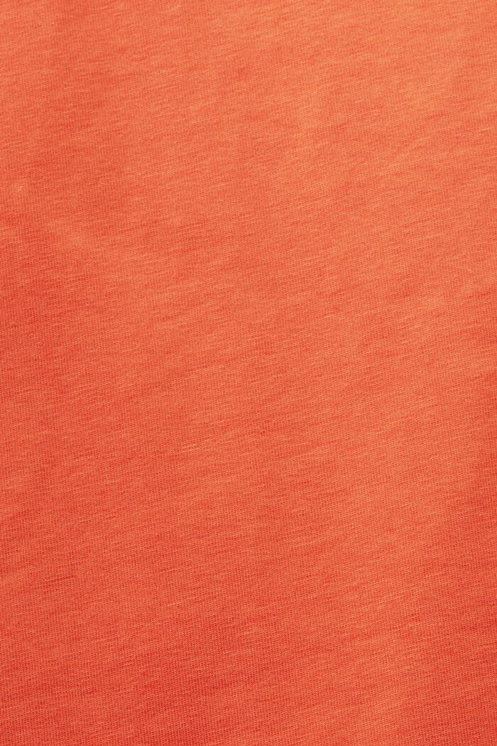 Venepäänteinen t-paita, ORANGE RED, detail image number 5