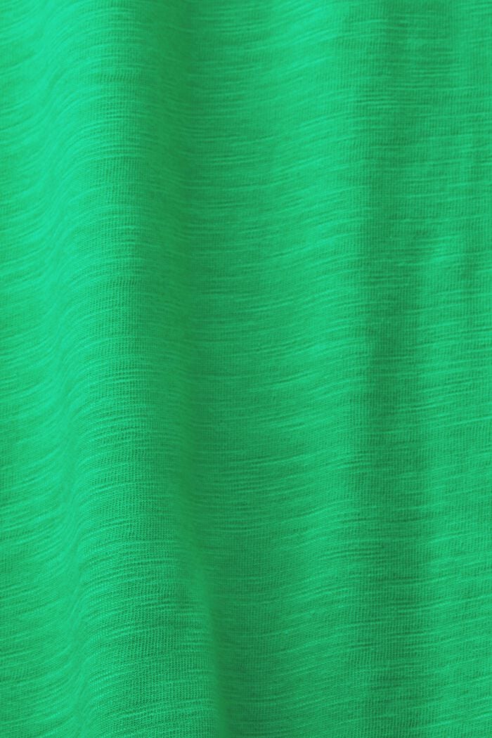 Perusmallinen jerseypitkähihainen, GREEN, detail image number 6