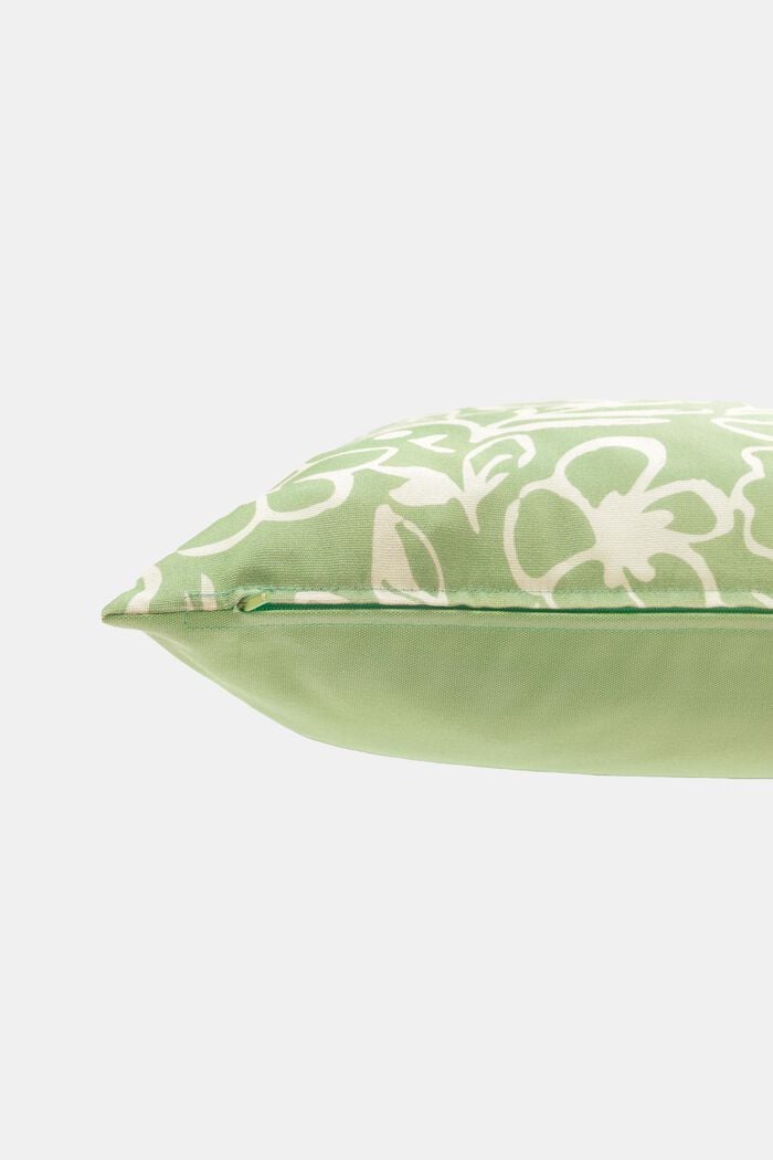 Kukkakuvioinen tyynynpäällinen, GREEN, detail image number 2