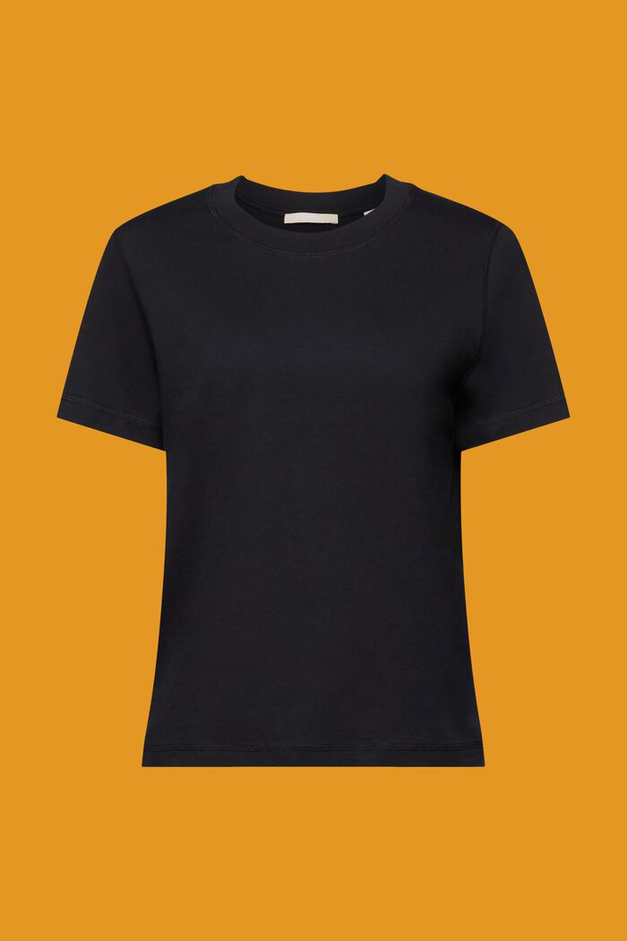 Väljä-T-paita, 100 % puuvillaa, BLACK, detail image number 7