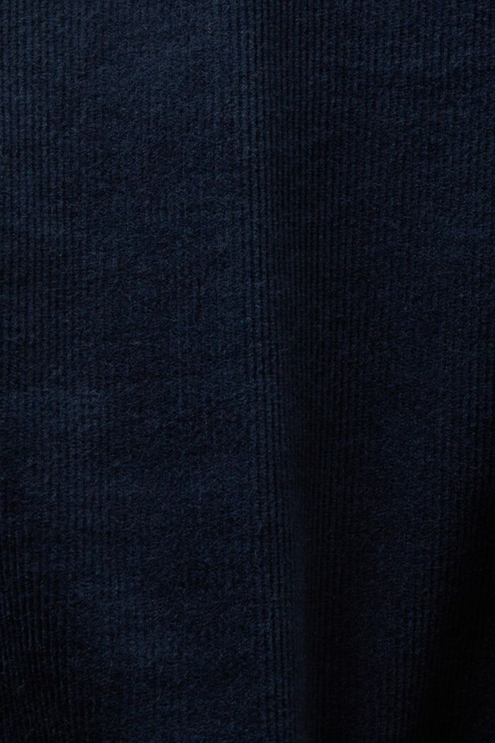 Suorat vakosamettihousut, PETROL BLUE, detail image number 6