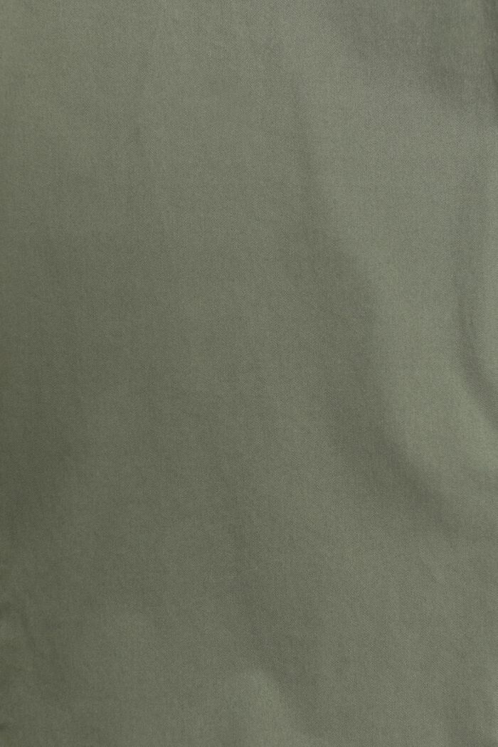 Rennot chinot, joissa kiristysnauha, OLIVE, detail image number 1