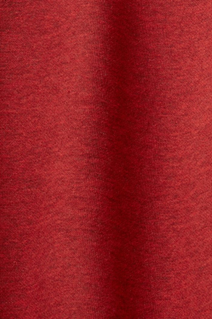 Pitkähihainen pikeetyylinen collegepaita, DARK RED, detail image number 5