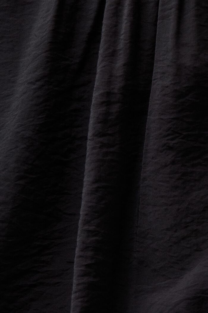 Poimutettu kietaisupusero, BLACK, detail image number 4