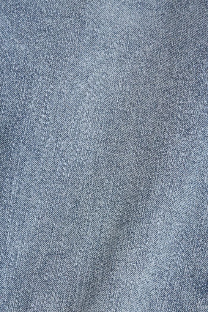 Korkeavyötäröiset skinny-farkut, BLUE LIGHT WASHED, detail image number 4