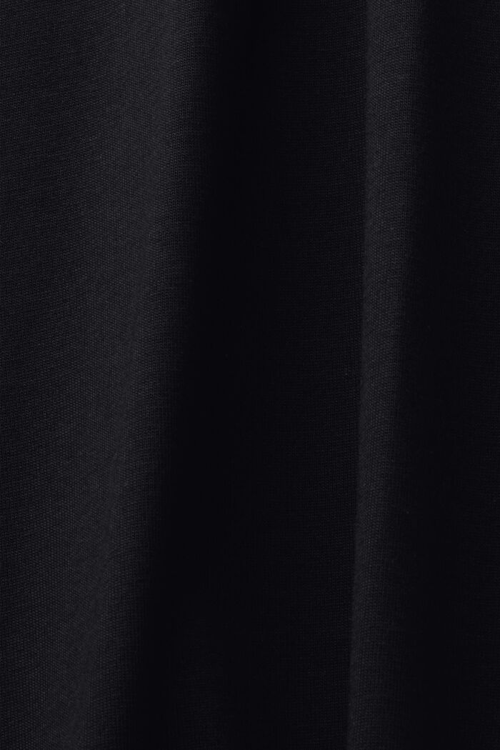 Lyhythihainen, logollinen T-paita, BLACK, detail image number 5