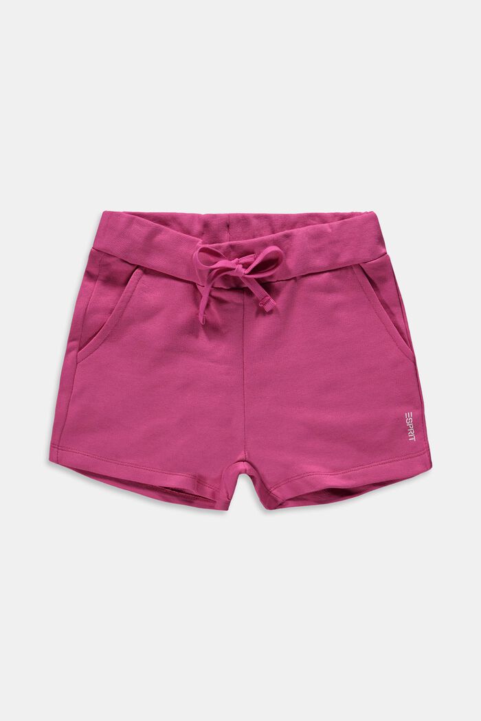 Shorts knitted, PINK, overview