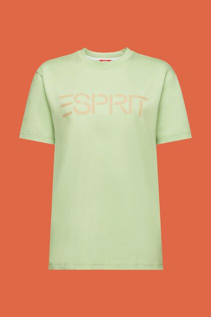 Logollinen unisex-t-paita puuvillajerseytä