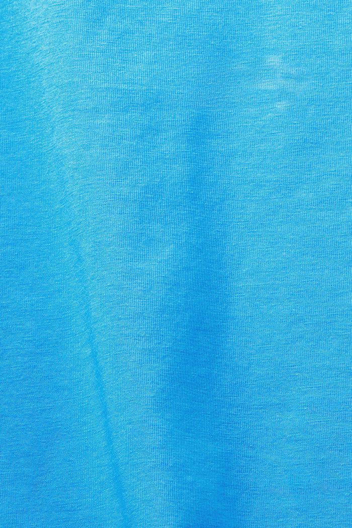 T-paita, jossa pyöreä pääntie, BLUE, detail image number 4