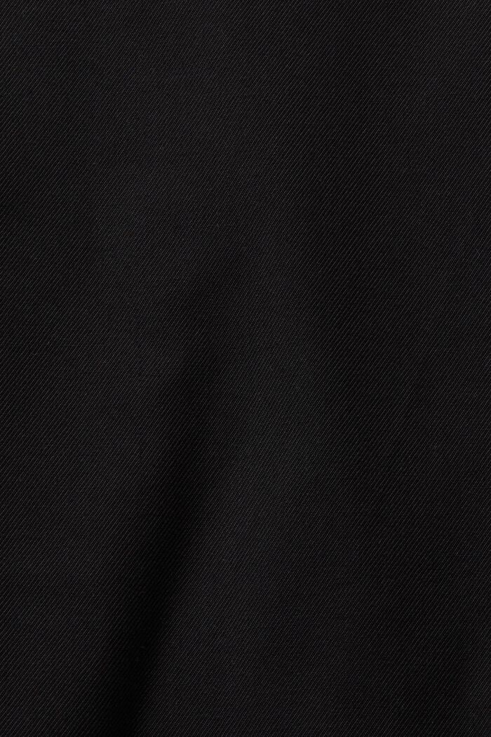 Yksirivinen oversized-bleiseri, BLACK, detail image number 4