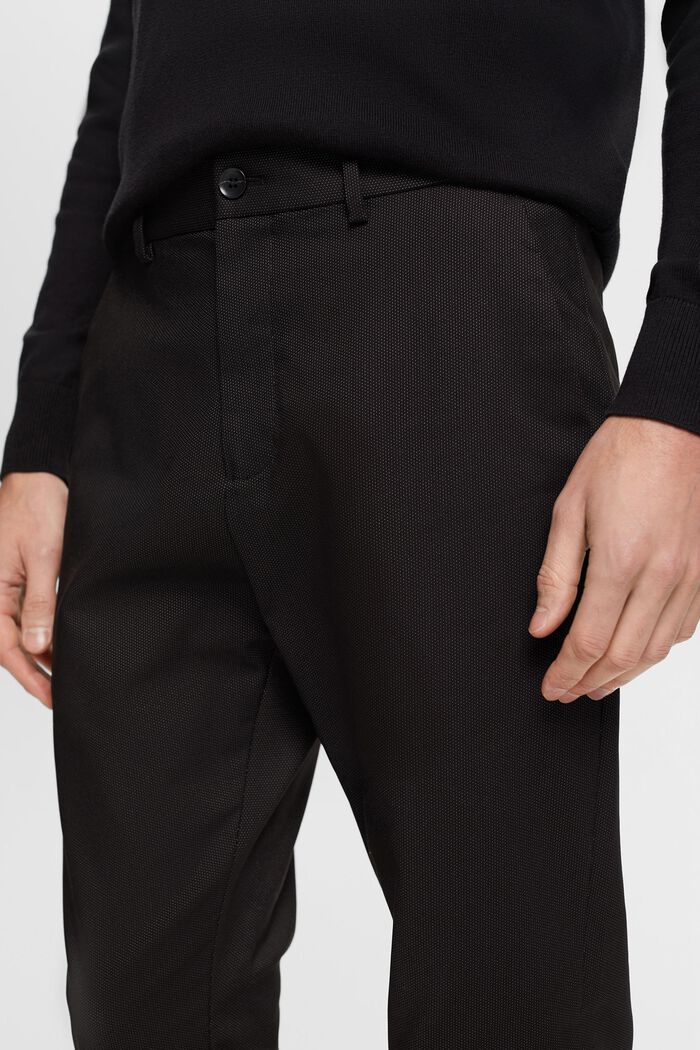 Slim fit -housut, BLACK, detail image number 0