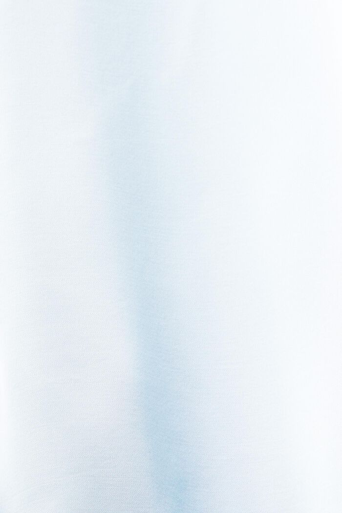 Satiinipusero pystykauluksella, LIGHT BLUE, detail image number 5