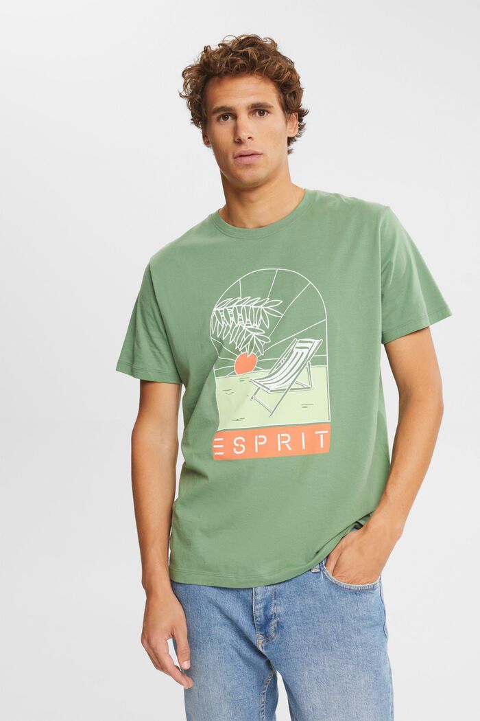 Jersey-t-paita printillä